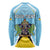 Personalized Saint Lucia Coat Of Arms Long Sleeve Shirt Sent Lisi Flag Style - Wonder Print Shop