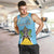 Personalized Saint Lucia Coat Of Arms Men Tank Top Sent Lisi Flag Style - Wonder Print Shop