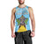 Personalized Saint Lucia Coat Of Arms Men Tank Top Sent Lisi Flag Style - Wonder Print Shop