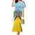 Personalized Saint Lucia Coat Of Arms Mermaid Dress Sent Lisi Flag Style - Wonder Print Shop