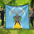 Personalized Saint Lucia Coat Of Arms Quilt Sent Lisi Flag Style