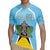 Personalized Saint Lucia Coat Of Arms Rugby Jersey Sent Lisi Flag Style - Wonder Print Shop