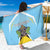 Personalized Saint Lucia Coat Of Arms Sarong Sent Lisi Flag Style - Wonder Print Shop