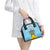 Personalized Saint Lucia Coat Of Arms Shoulder Handbag Sent Lisi Flag Style