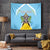 Personalized Saint Lucia Coat Of Arms Tapestry Sent Lisi Flag Style - Wonder Print Shop