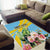 Saint Lucia Rosa Rubiginosa Area Rug With Sent Lisi Parrot - Wonder Print Shop