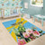 Saint Lucia Rosa Rubiginosa Area Rug With Sent Lisi Parrot - Wonder Print Shop