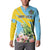 Saint Lucia Rosa Rubiginosa Button Sweatshirt With Sent Lisi Parrot - Wonder Print Shop