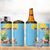 Saint Lucia Rosa Rubiginosa 4 in 1 Can Cooler Tumbler With Sent Lisi Parrot - Wonder Print Shop