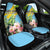 Saint Lucia Rosa Rubiginosa Car Seat Cover With Sent Lisi Parrot - Wonder Print Shop