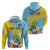 Saint Lucia Rosa Rubiginosa Hoodie With Sent Lisi Parrot