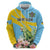 Saint Lucia Rosa Rubiginosa Hoodie With Sent Lisi Parrot