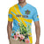 Saint Lucia Rosa Rubiginosa Rugby Jersey With Sent Lisi Parrot - Wonder Print Shop