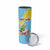 Saint Lucia Rosa Rubiginosa Skinny Tumbler With Sent Lisi Parrot - Wonder Print Shop