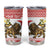 Personalized Ethiopia Christmas Tumbler Cup Lion of Judah - Melikam Gena!