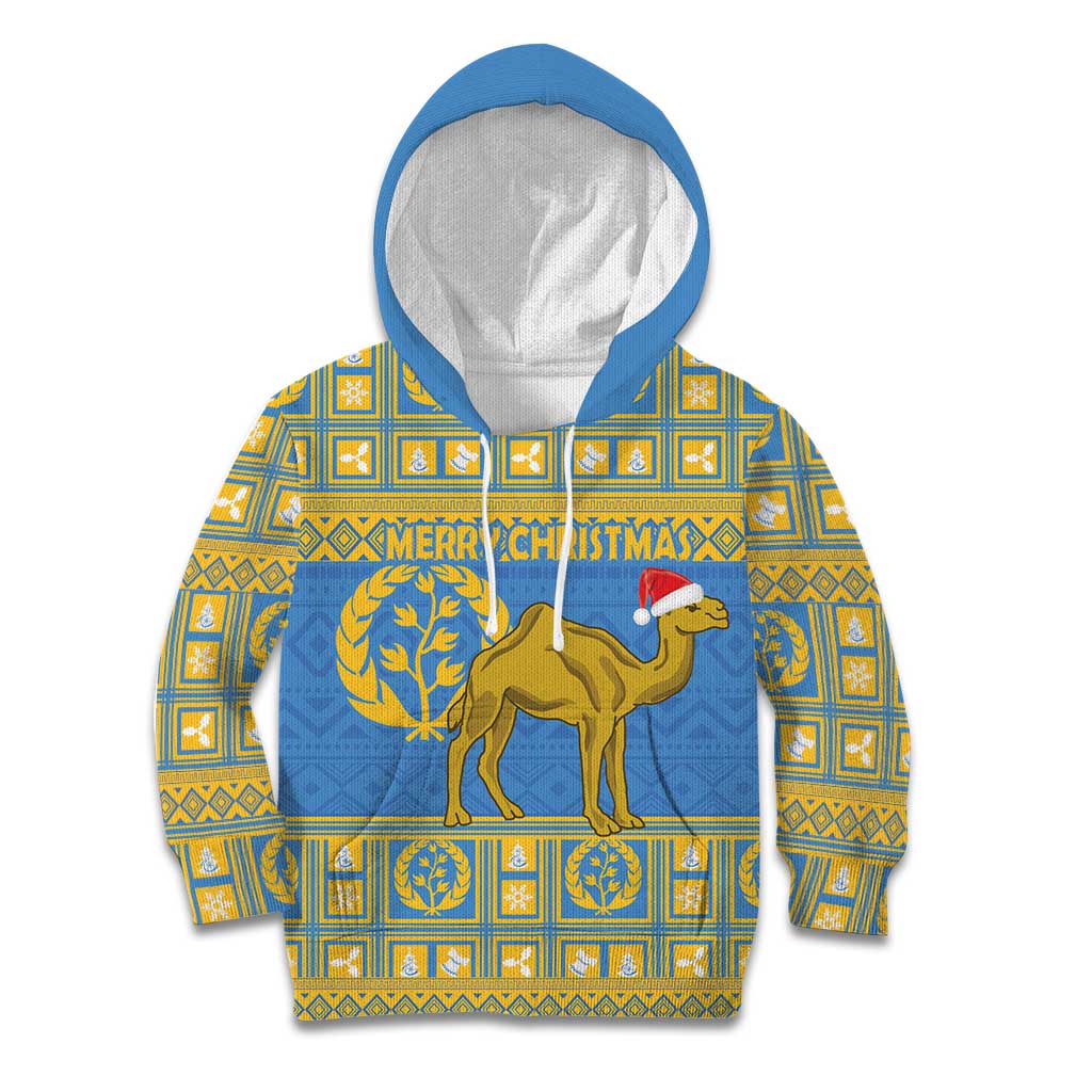 Personalized Eritrea Christmas Kid Hoodie Ruhus Beal Lidet - National Emblem