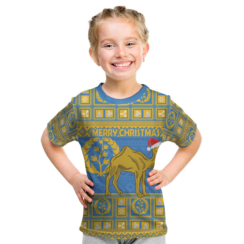 Personalized Eritrea Christmas Kid T Shirt Ruhus Beal Lidet - National Emblem