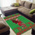 Personalized Wales Nadolig Llawen Area Rug Welsh Dragon Mascot - Merry Xmas - Wonder Print Shop