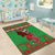 Personalized Wales Nadolig Llawen Area Rug Welsh Dragon Mascot - Merry Xmas - Wonder Print Shop