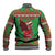 Personalized Wales Nadolig Llawen Baseball Jacket Welsh Dragon Mascot - Merry Xmas - Wonder Print Shop