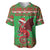 Personalized Wales Nadolig Llawen Baseball Jersey Welsh Dragon Mascot - Merry Xmas - Wonder Print Shop