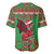 Personalized Wales Nadolig Llawen Baseball Jersey Welsh Dragon Mascot - Merry Xmas - Wonder Print Shop