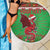 Personalized Wales Nadolig Llawen Beach Blanket Welsh Dragon Mascot - Merry Xmas - Wonder Print Shop