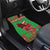 Personalized Wales Nadolig Llawen Car Mats Welsh Dragon Mascot - Merry Xmas - Wonder Print Shop