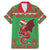 Personalized Wales Nadolig Llawen Family Matching Mermaid Dress and Hawaiian Shirt Welsh Dragon Mascot - Merry Xmas - Wonder Print Shop