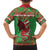 Personalized Wales Nadolig Llawen Family Matching Off The Shoulder Long Sleeve Dress and Hawaiian Shirt Welsh Dragon Mascot - Merry Xmas - Wonder Print Shop