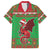 Personalized Wales Nadolig Llawen Family Matching Puletasi and Hawaiian Shirt Welsh Dragon Mascot - Merry Xmas - Wonder Print Shop