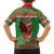 Personalized Wales Nadolig Llawen Family Matching Short Sleeve Bodycon Dress and Hawaiian Shirt Welsh Dragon Mascot - Merry Xmas - Wonder Print Shop