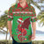 Personalized Wales Nadolig Llawen Hawaiian Shirt Welsh Dragon Mascot - Merry Xmas - Wonder Print Shop