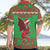 Personalized Wales Nadolig Llawen Hawaiian Shirt Welsh Dragon Mascot - Merry Xmas - Wonder Print Shop