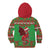 Personalized Wales Nadolig Llawen Kid Hoodie Welsh Dragon Mascot - Merry Xmas - Wonder Print Shop