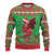 Personalized Wales Nadolig Llawen Ugly Christmas Sweater Welsh Dragon mascot - Merry Xmas - Wonder Print Shop