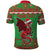 Personalized Wales Nadolig Llawen Polo Shirt Welsh Dragon Mascot - Merry Xmas - Wonder Print Shop