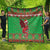 Personalized Wales Nadolig Llawen Quilt Welsh Dragon Mascot - Merry Xmas