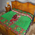 Personalized Wales Nadolig Llawen Quilt Welsh Dragon Mascot - Merry Xmas