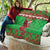 Personalized Wales Nadolig Llawen Quilt Welsh Dragon Mascot - Merry Xmas