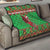 Personalized Wales Nadolig Llawen Quilt Welsh Dragon Mascot - Merry Xmas