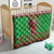 Personalized Wales Nadolig Llawen Quilt Welsh Dragon Mascot - Merry Xmas