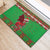 Personalized Wales Nadolig Llawen Rubber Doormat Welsh Dragon Mascot - Merry Xmas - Wonder Print Shop