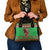 Personalized Wales Nadolig Llawen Shoulder Handbag Welsh Dragon Mascot - Merry Xmas