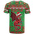 Personalized Wales Nadolig Llawen T Shirt Welsh Dragon Mascot - Merry Xmas