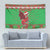 Personalized Wales Nadolig Llawen Tapestry Welsh Dragon Mascot - Merry Xmas