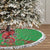 Personalized Wales Nadolig Llawen Tree Skirt Welsh Dragon mascot - Merry Xmas