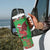 Personalized Wales Nadolig Llawen Tumbler With Handle Welsh Dragon mascot - Merry Xmas