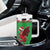 Personalized Wales Nadolig Llawen Tumbler With Handle Welsh Dragon mascot - Merry Xmas