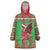 Personalized Wales Nadolig Llawen Wearable Blanket Hoodie Welsh Dragon Mascot - Merry Xmas